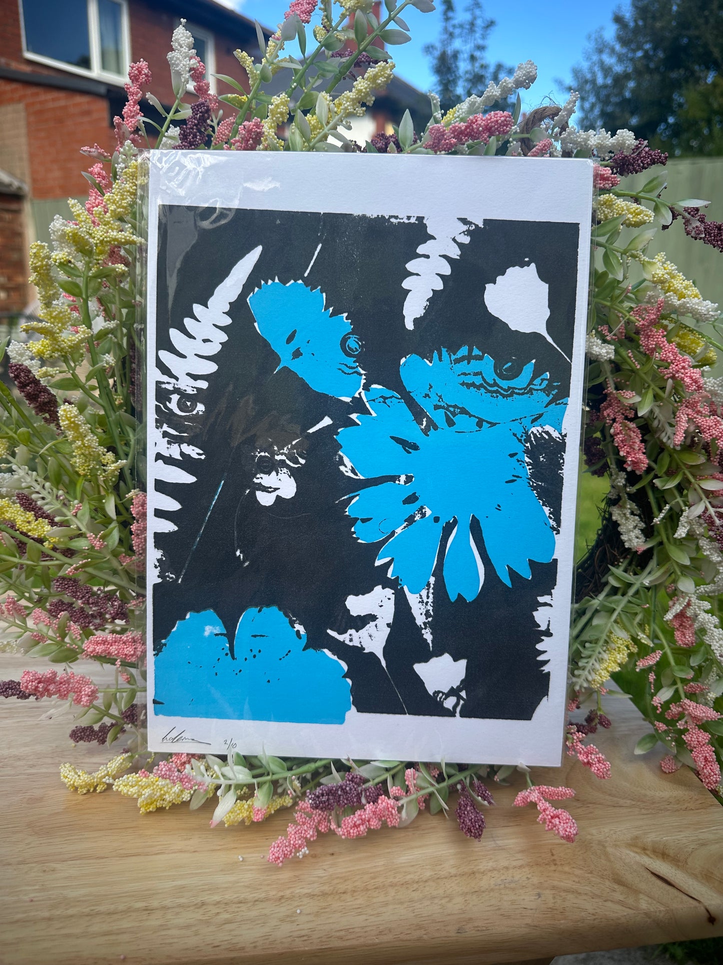 Misprint - Botanical Design Screenprint