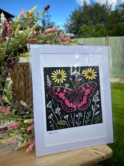 Butterfly Screenprint