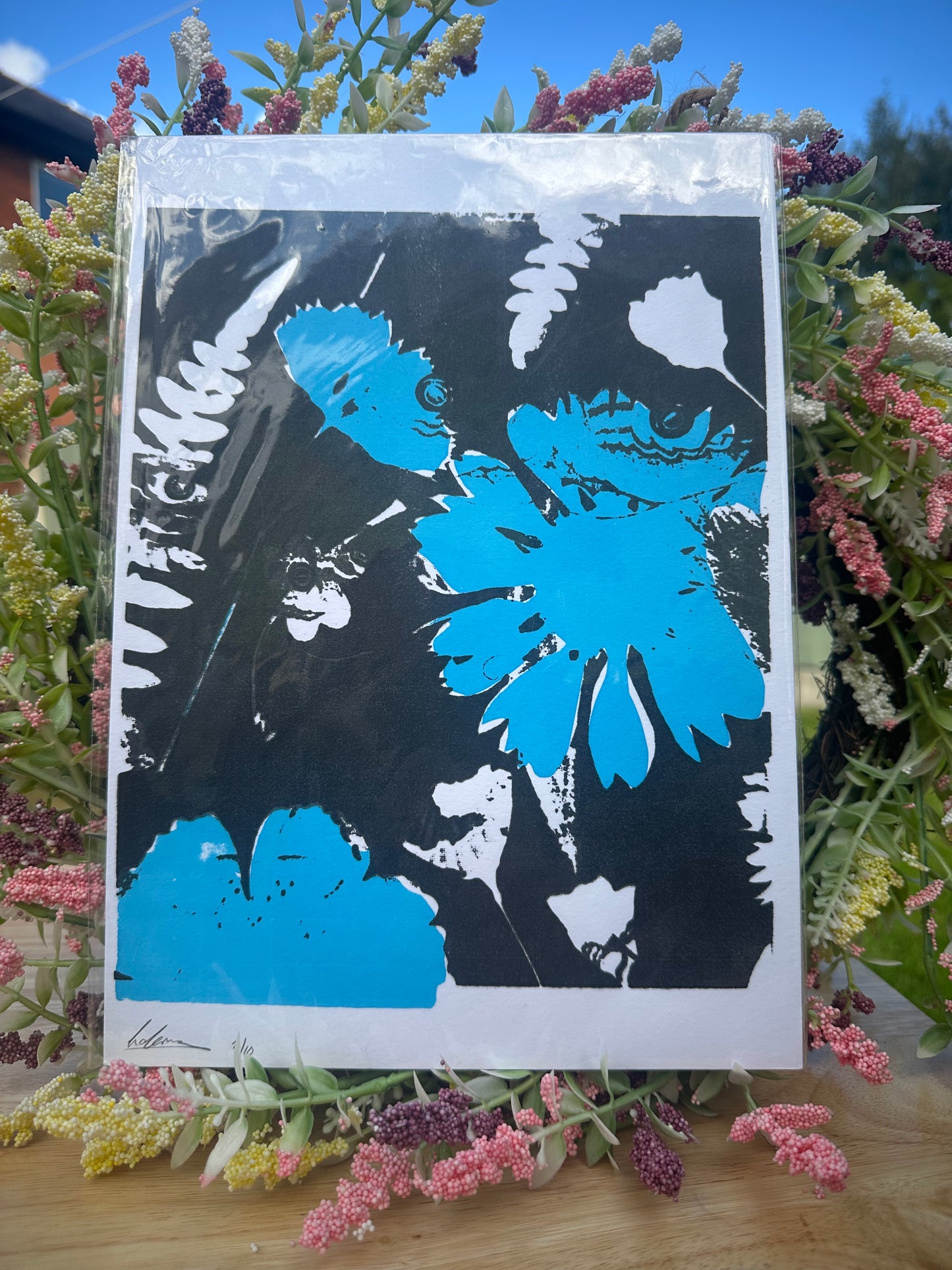 Misprint - Botanical Design Screenprint