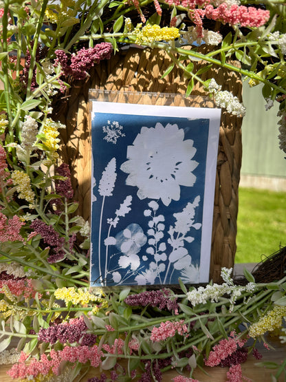 Full Cyanotype Print Cards – Botanical Originals