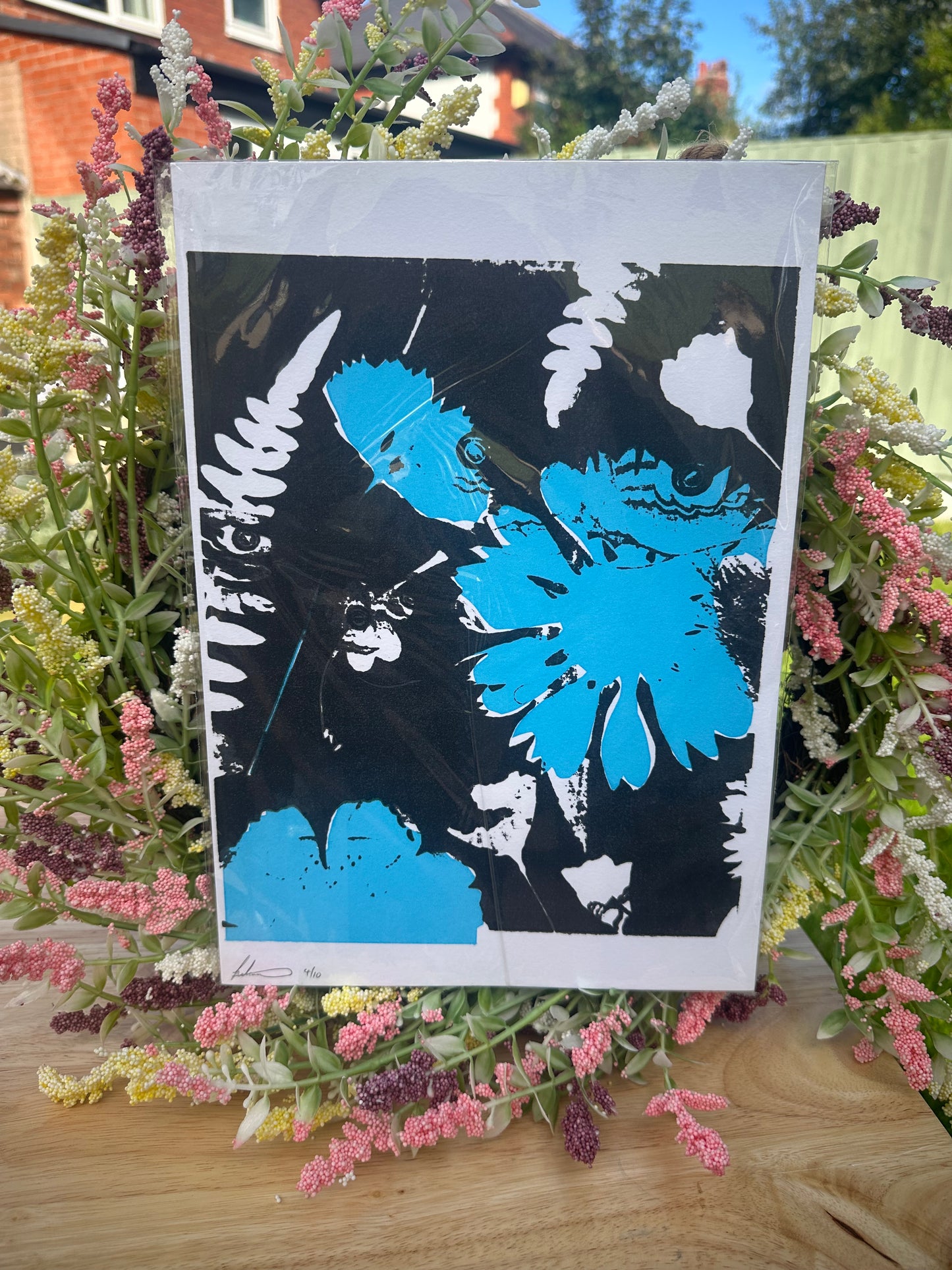 Misprint - Botanical Design Screenprint