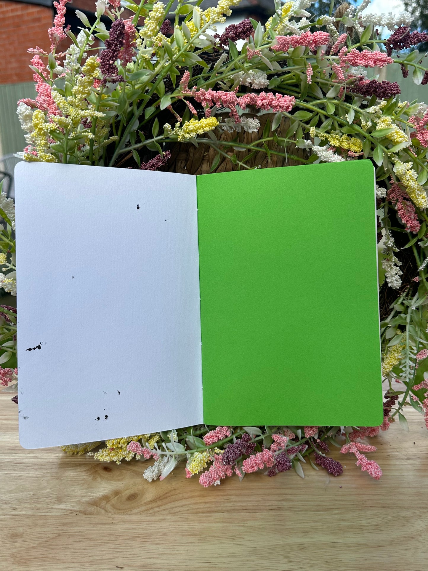 Handmade Sunflower Journals