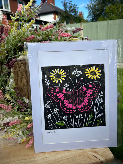 Butterfly Screenprint