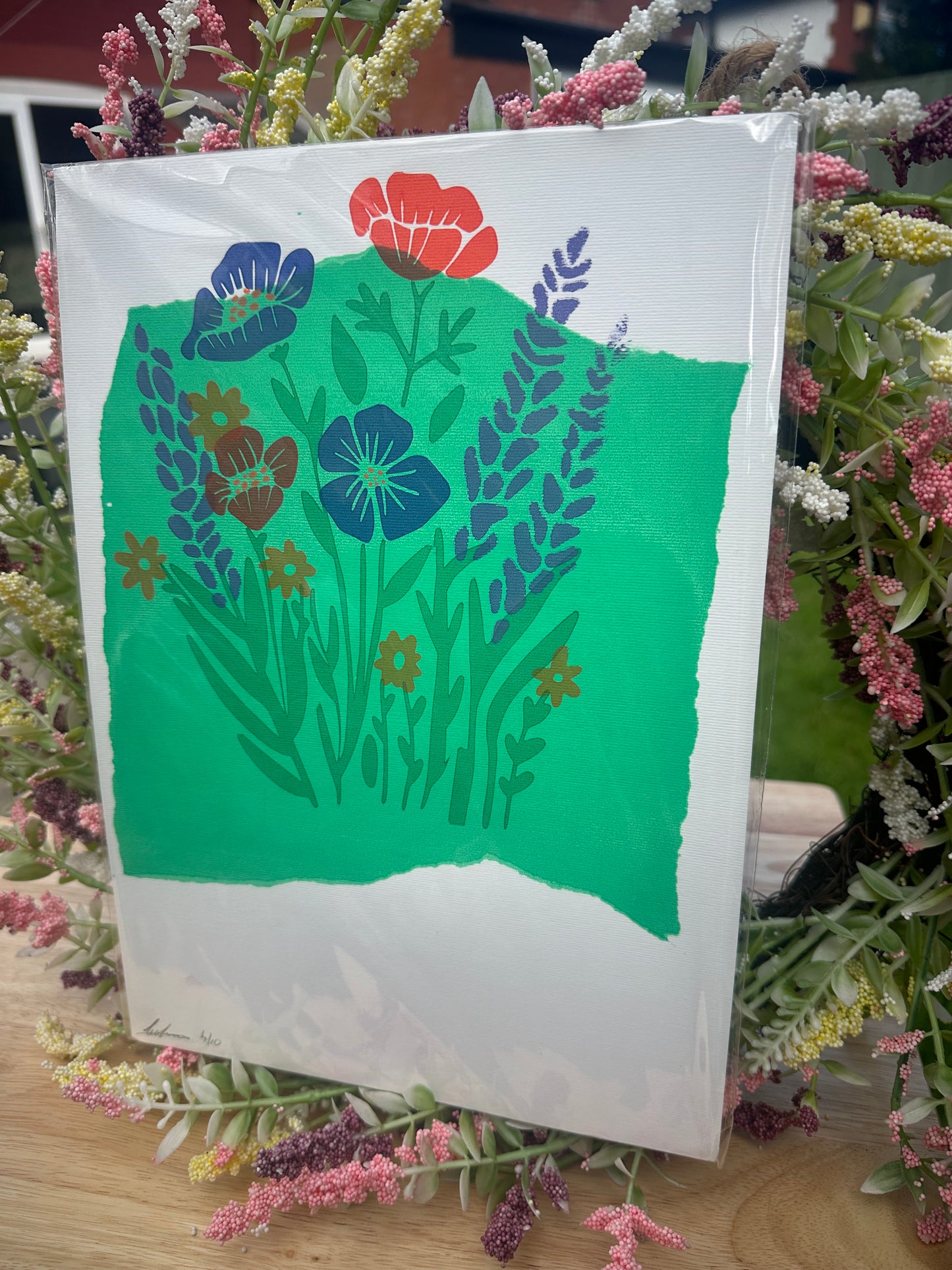 Misprint Colour Block Screenprint