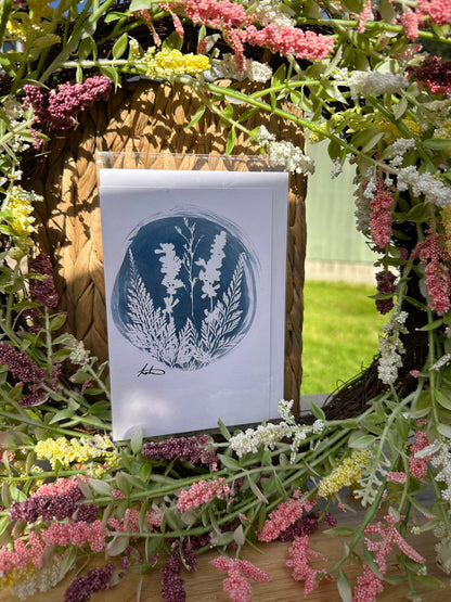 Full Cyanotype Print Cards – Botanical Originals, Circular