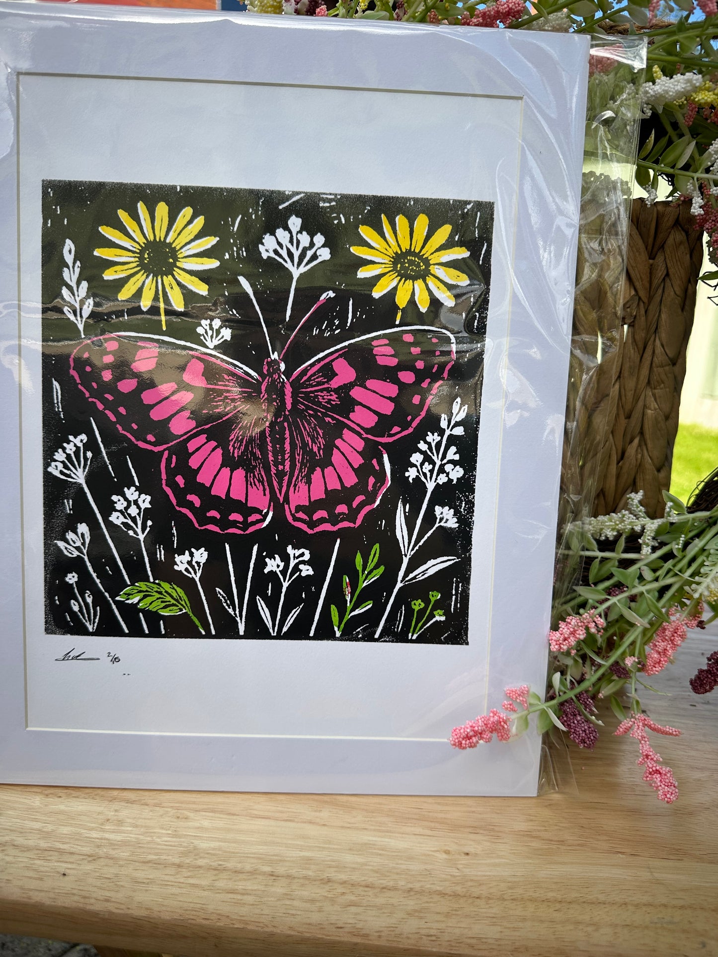 Butterfly Screenprint