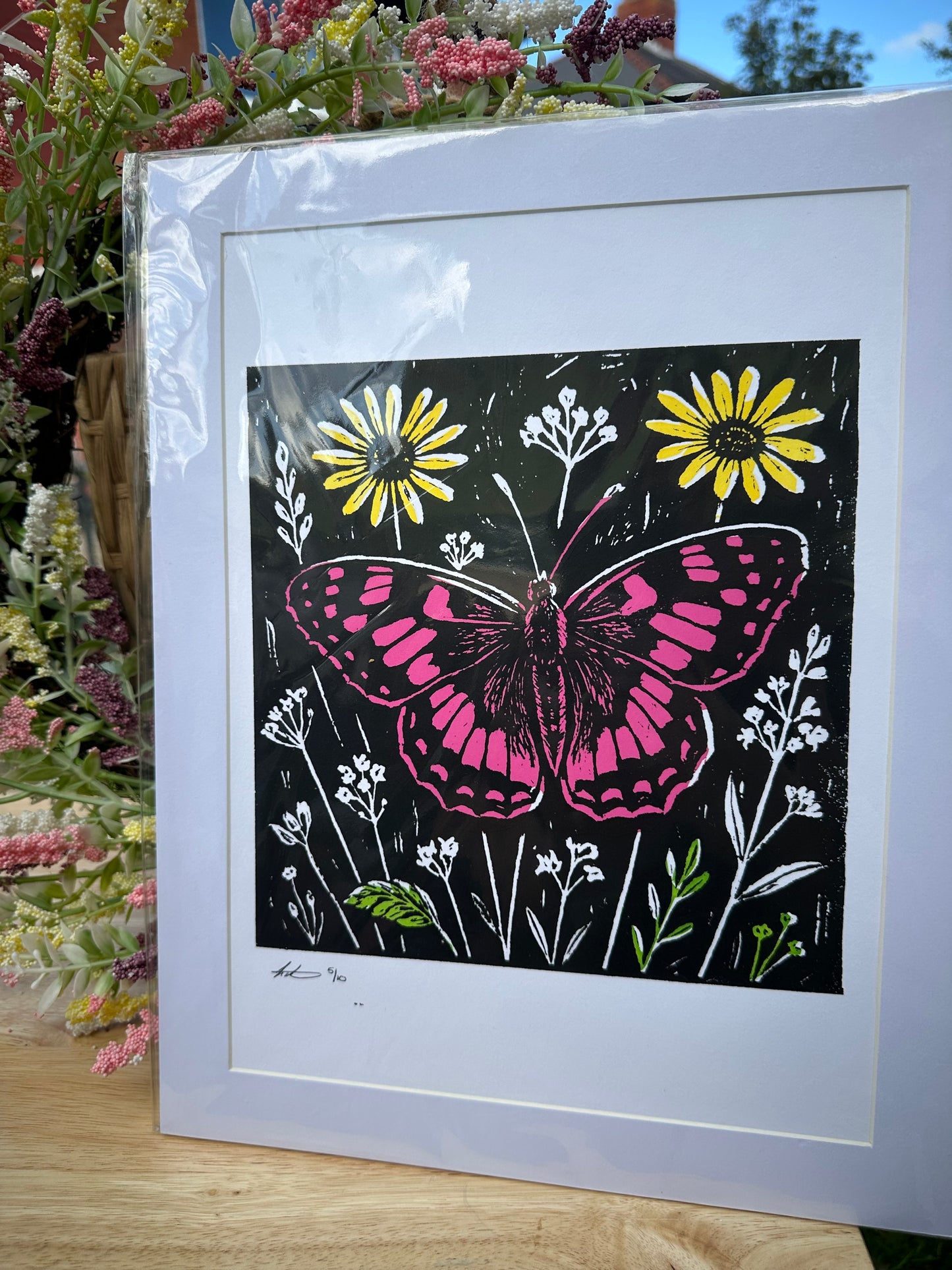 Butterfly Screenprint