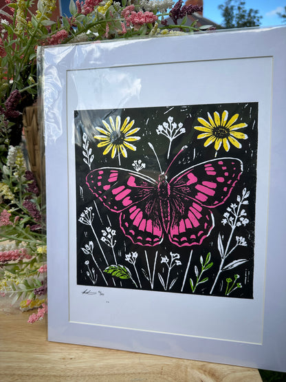 Butterfly Screenprint