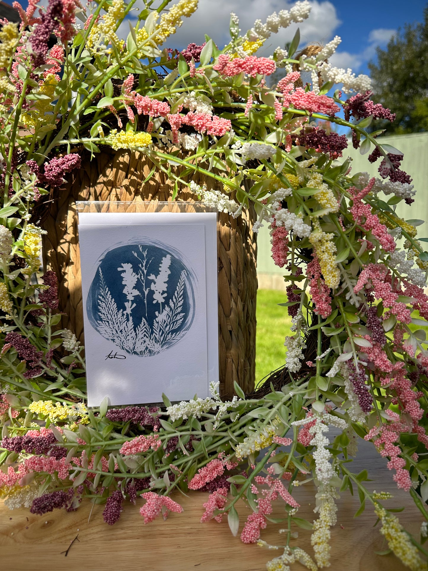 Full Cyanotype Print Cards – Botanical Originals, Circular