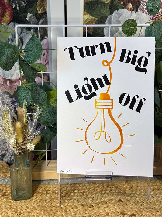 Big Light A4 Print