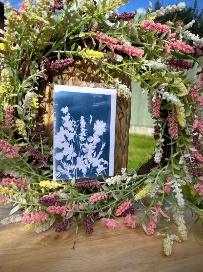 Full Cyanotype Print Cards – Botanical Originals