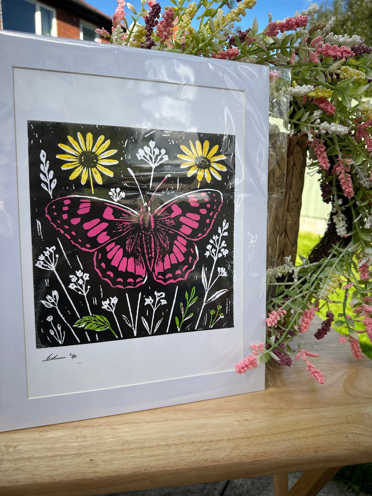 Butterfly Screenprint