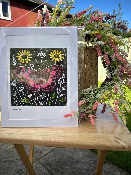 Butterfly Screenprint
