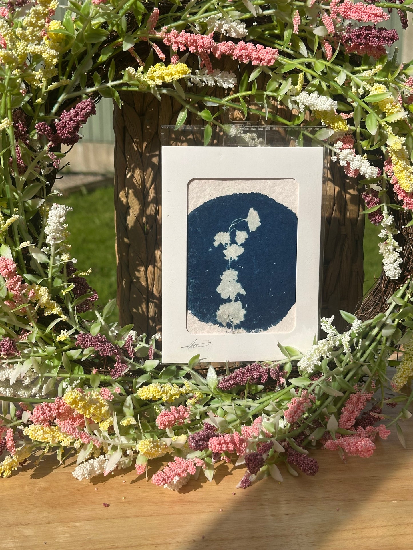 Original Botanical Cyanotype