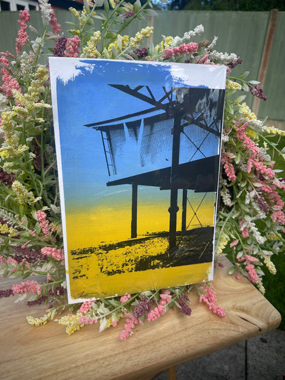 Misprint - Colour Southport Pier Screenprints