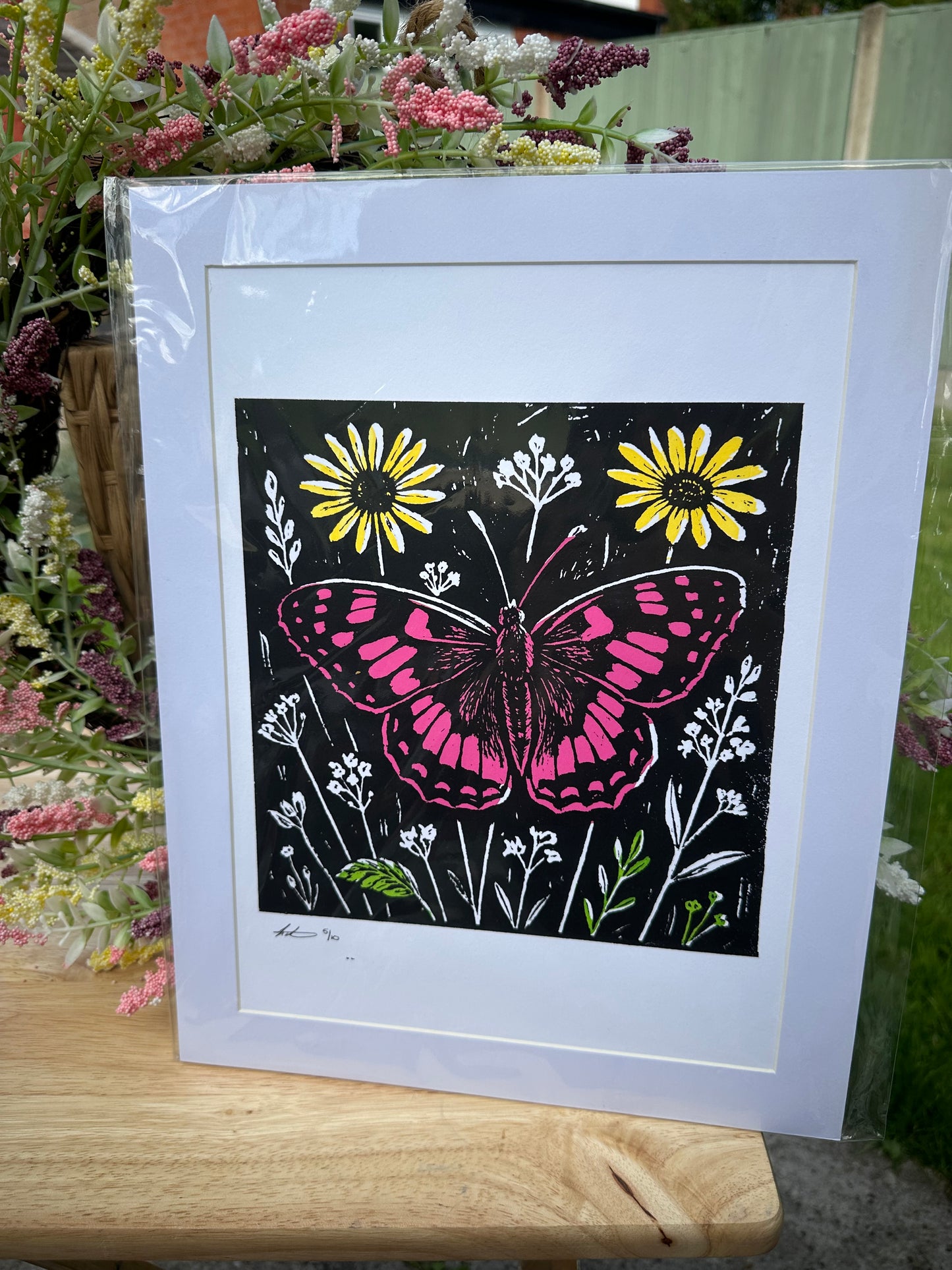 Butterfly Screenprint