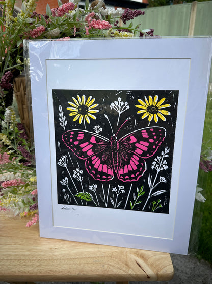 Butterfly Screenprint