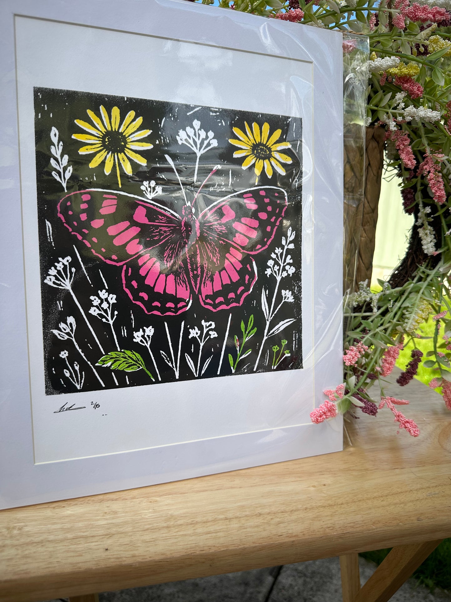 Butterfly Screenprint