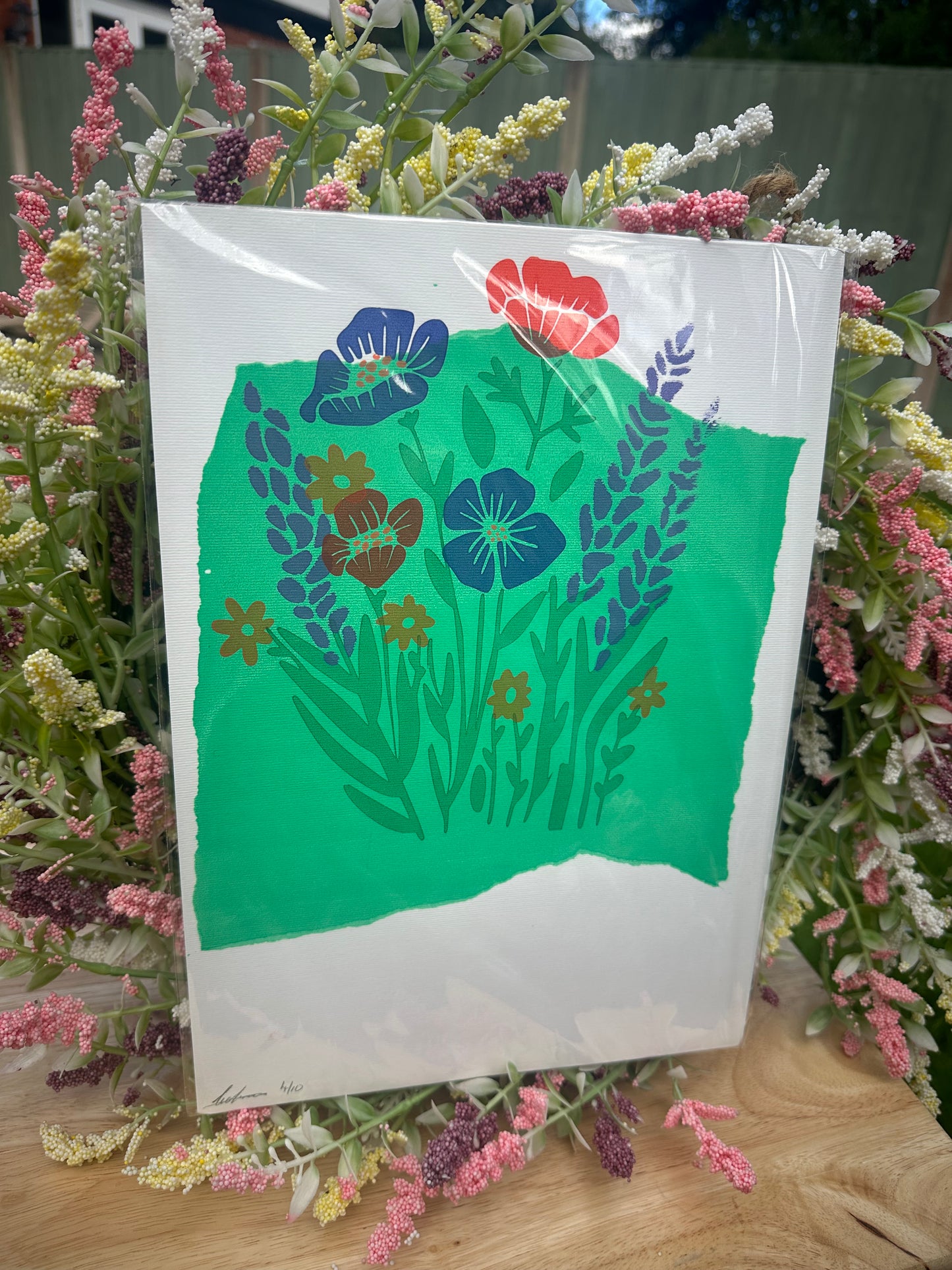 Misprint Colour Block Screenprint