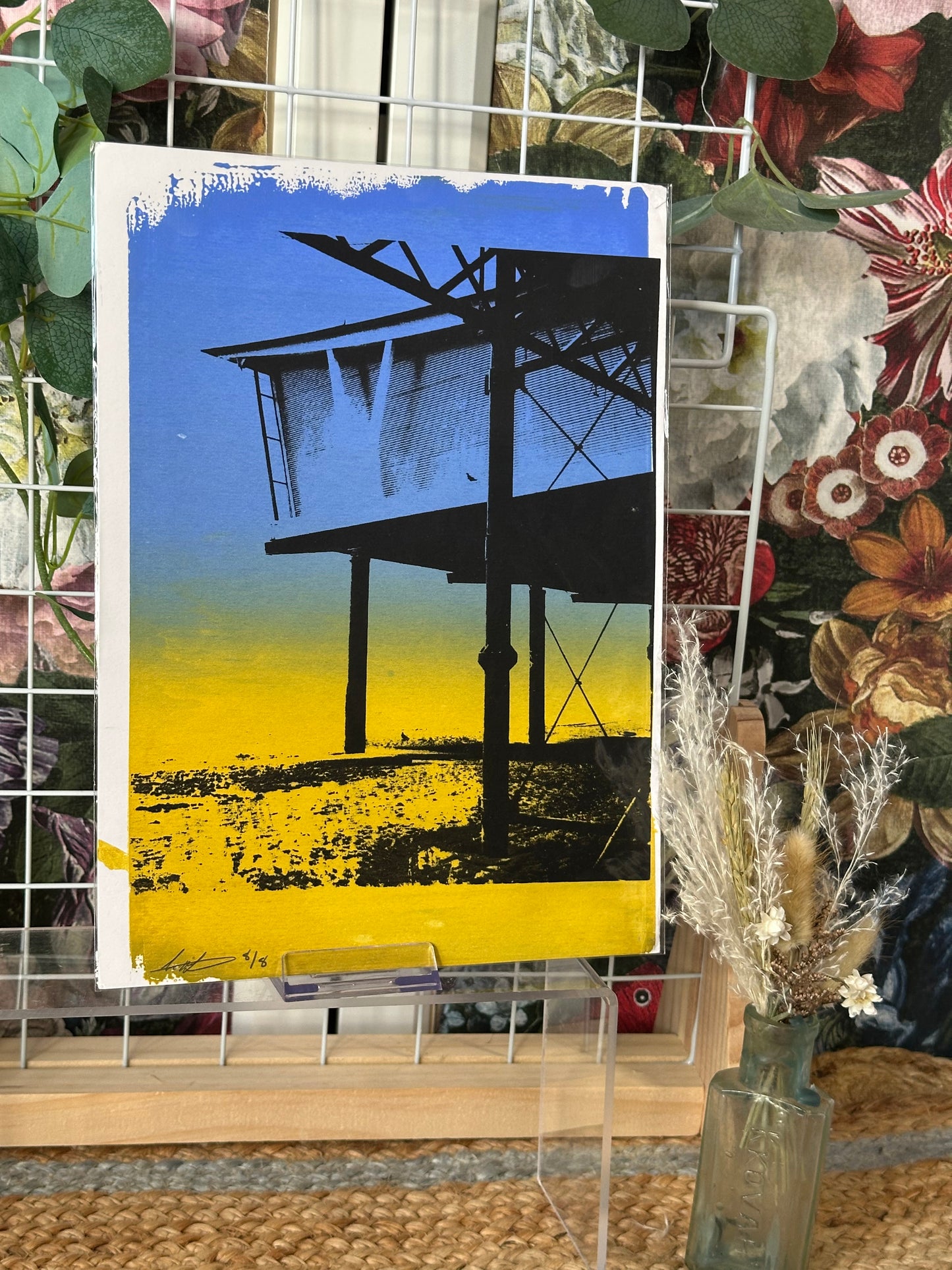 Misprint - Colour Southport Pier Screenprints