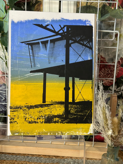 Misprint - Colour Southport Pier Screenprints