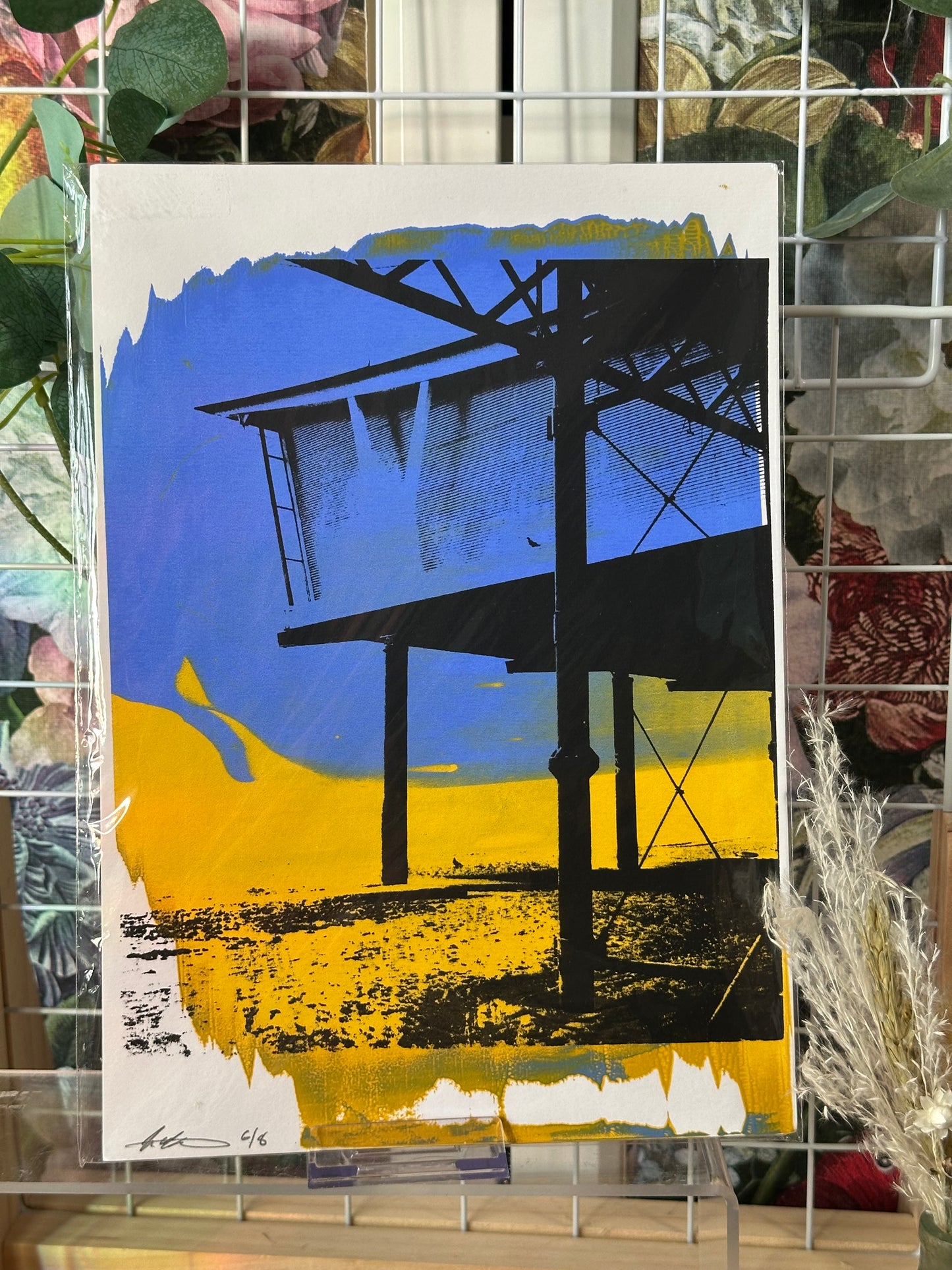 Misprint - Colour Southport Pier Screenprints