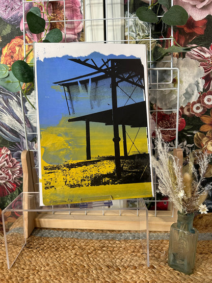 Misprint - Colour Southport Pier Screenprints